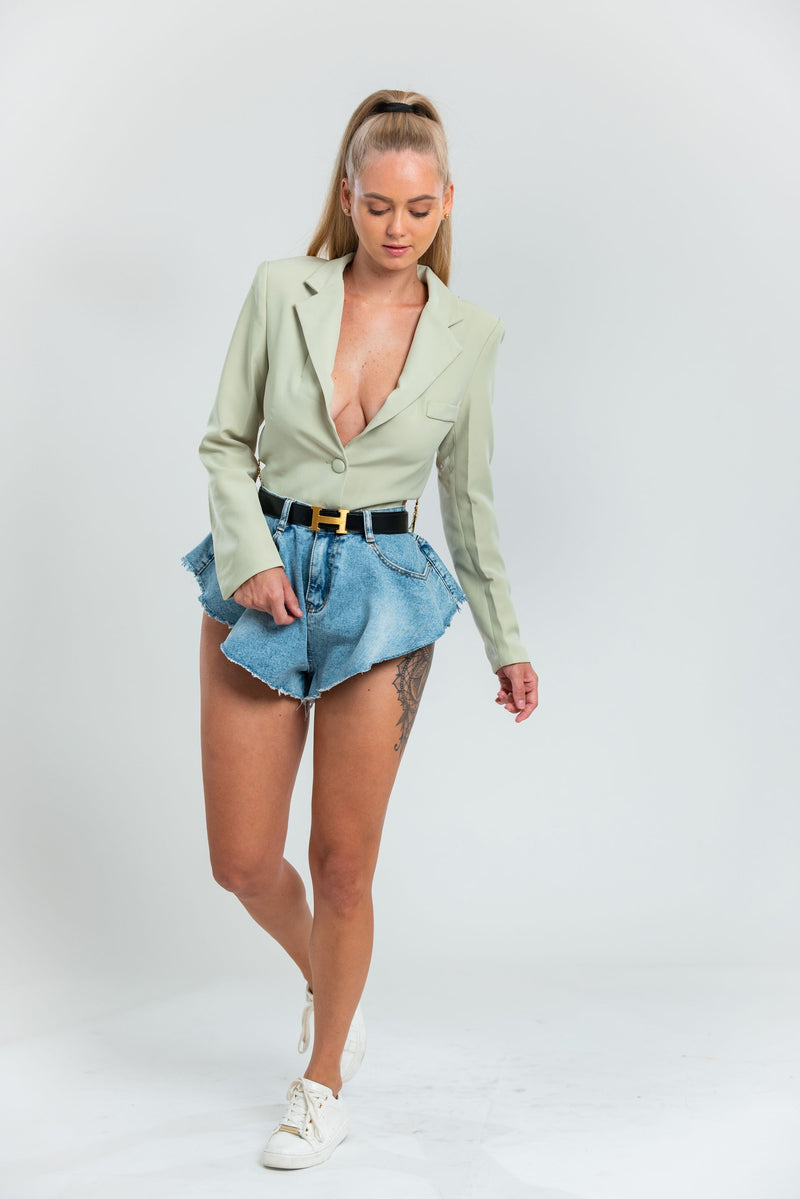 Anya Backless Blazer