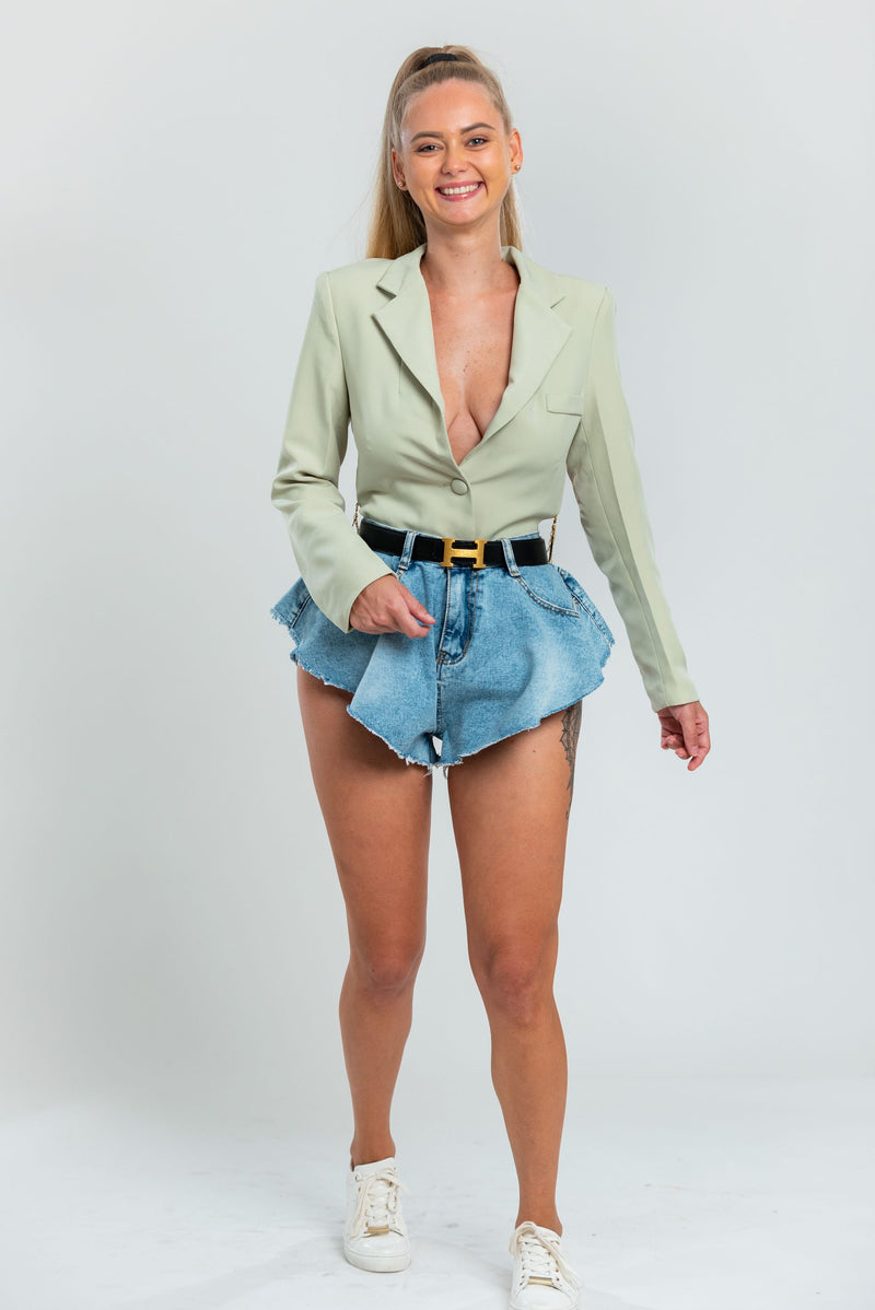 Anya Backless Blazer